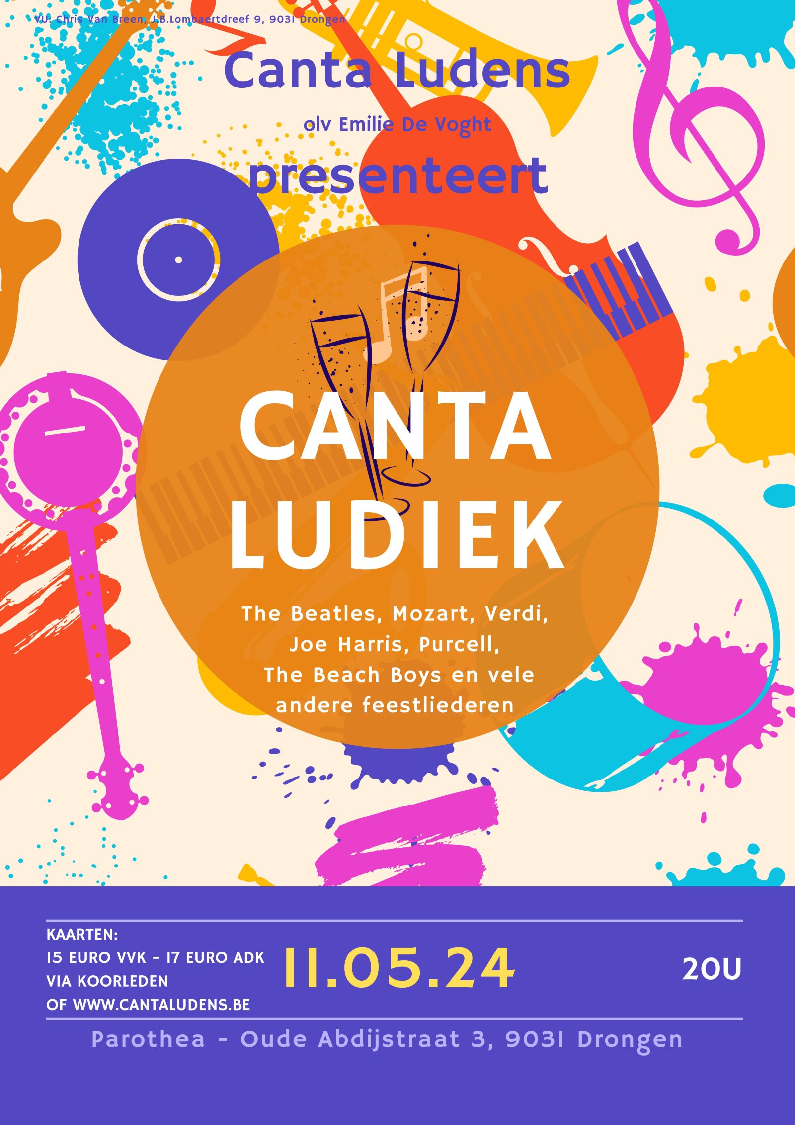 AA Canta Ludiek affiche